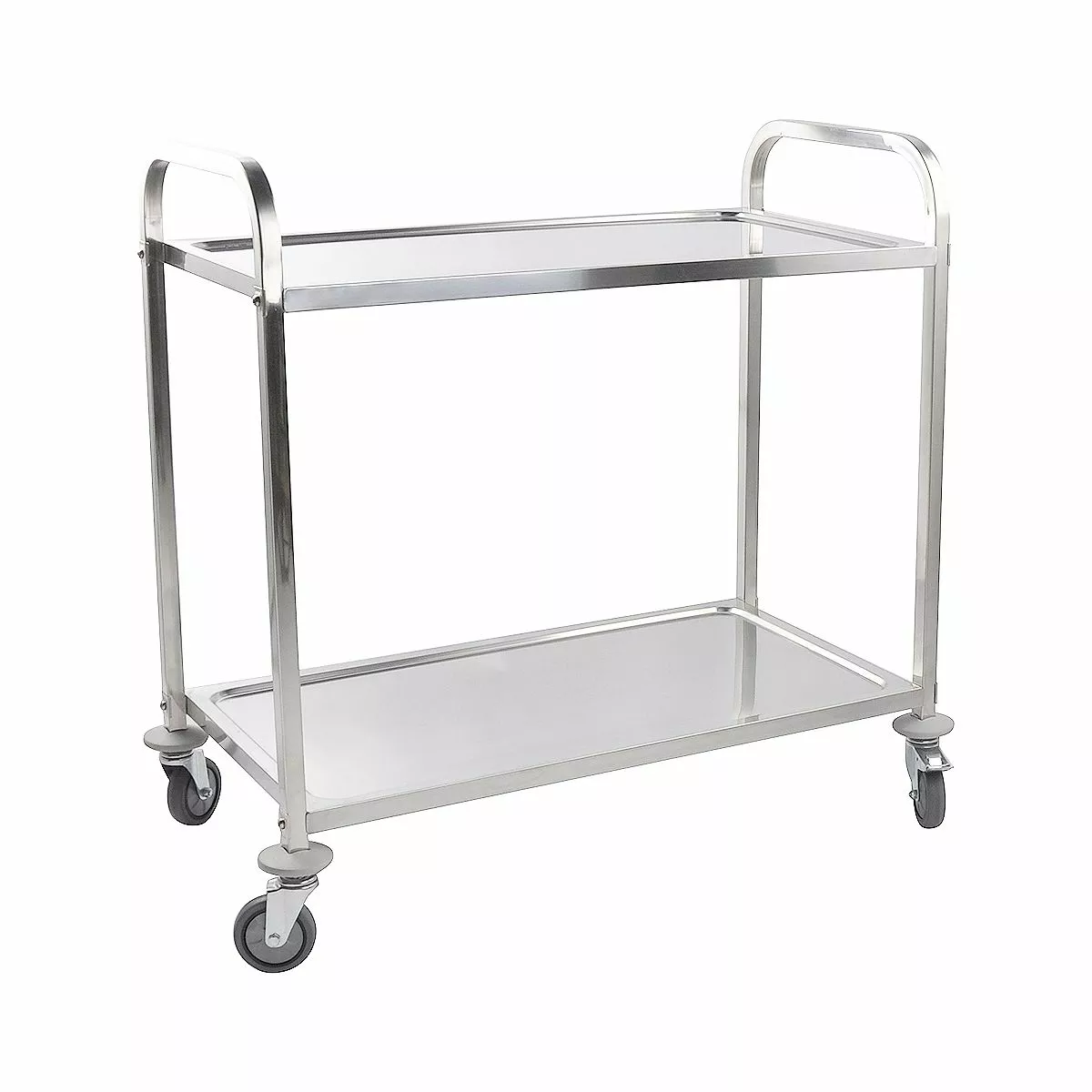 IMettos Service Trolley 2 Tier With Square Tube - 301001 2 IMettos Service Trolley 2 Tier With Square Tube - 301001 - Image 2