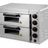IMettos Twin Deck Stainless Steel Electric Pizza Oven 16 Inch - 171001