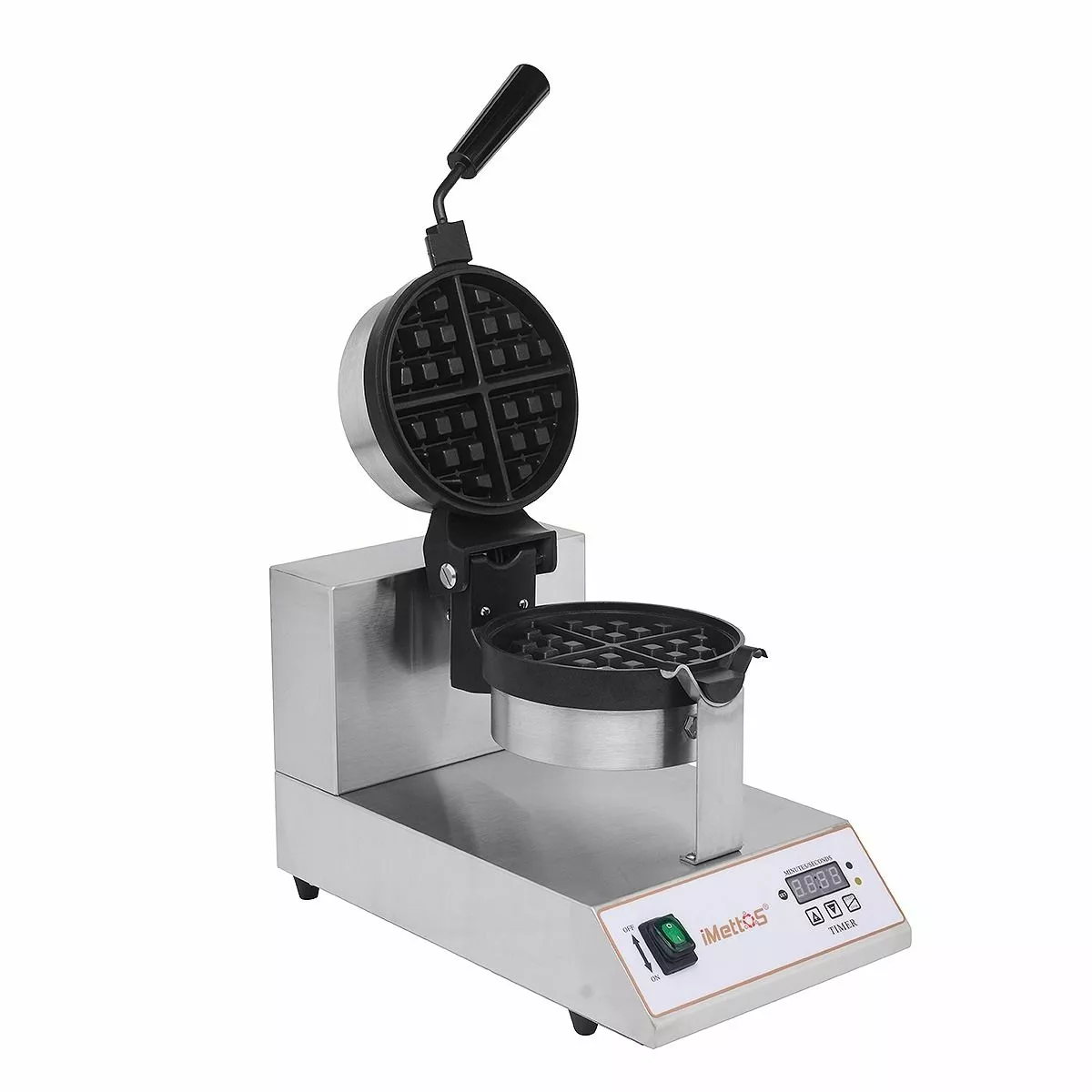 IMettos Waffle Maker Double Waffle Cone 170mm Single Maker - 101021 2 IMettos Waffle Maker Double Waffle Cone 170mm Single Maker - 101021 - Image 2