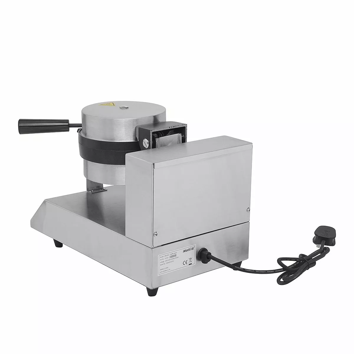 IMettos Waffle Maker Double Waffle Cone 170mm Single Maker - 101021 3 IMettos Waffle Maker Double Waffle Cone 170mm Single Maker - 101021 - Image 3
