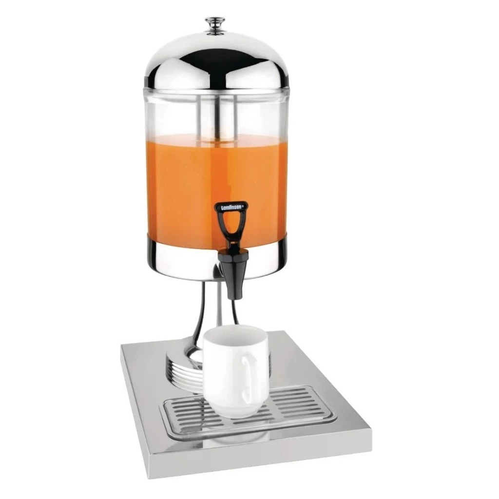 Olympia Single Juice Dispenser With Drip Tray - J183 2 Olympia Single Juice Dispenser With Drip Tray - J183 - Image 2