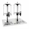Olympia Double Juice Dispenser With Drip Tray - J184