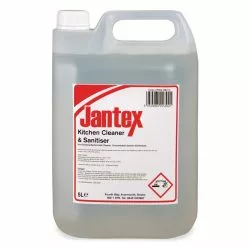 Jantex Kitchen Cleaner And Sanitiser Concentrate 5Ltr (Single Pack) - CF969