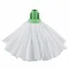 Jantex Standard Big White Socket Mop Head Green - GK871