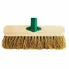Jantex Wooden Broom Head Soft Coco 12in - CD796