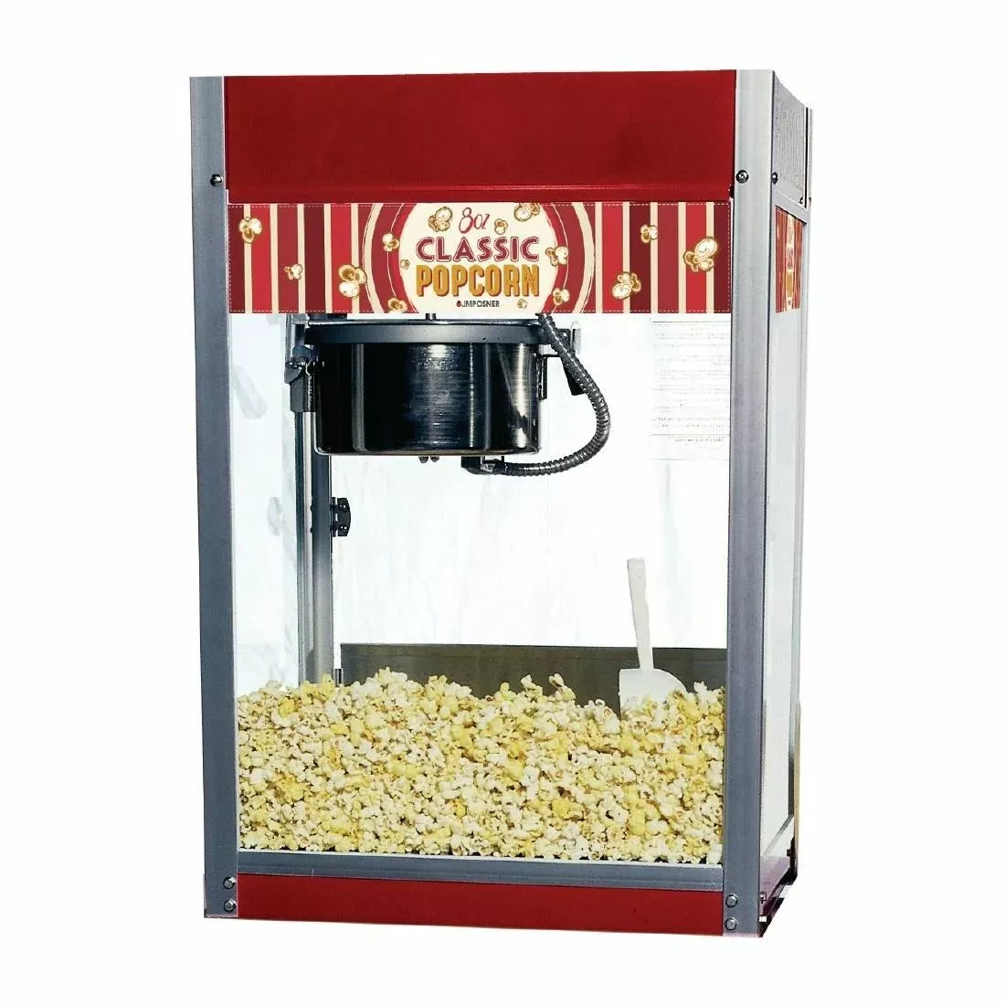 JM Posner Classic Popcorn Machine Top Section - DC011 1 JM Posner Classic Popcorn Machine Top Section - DC011