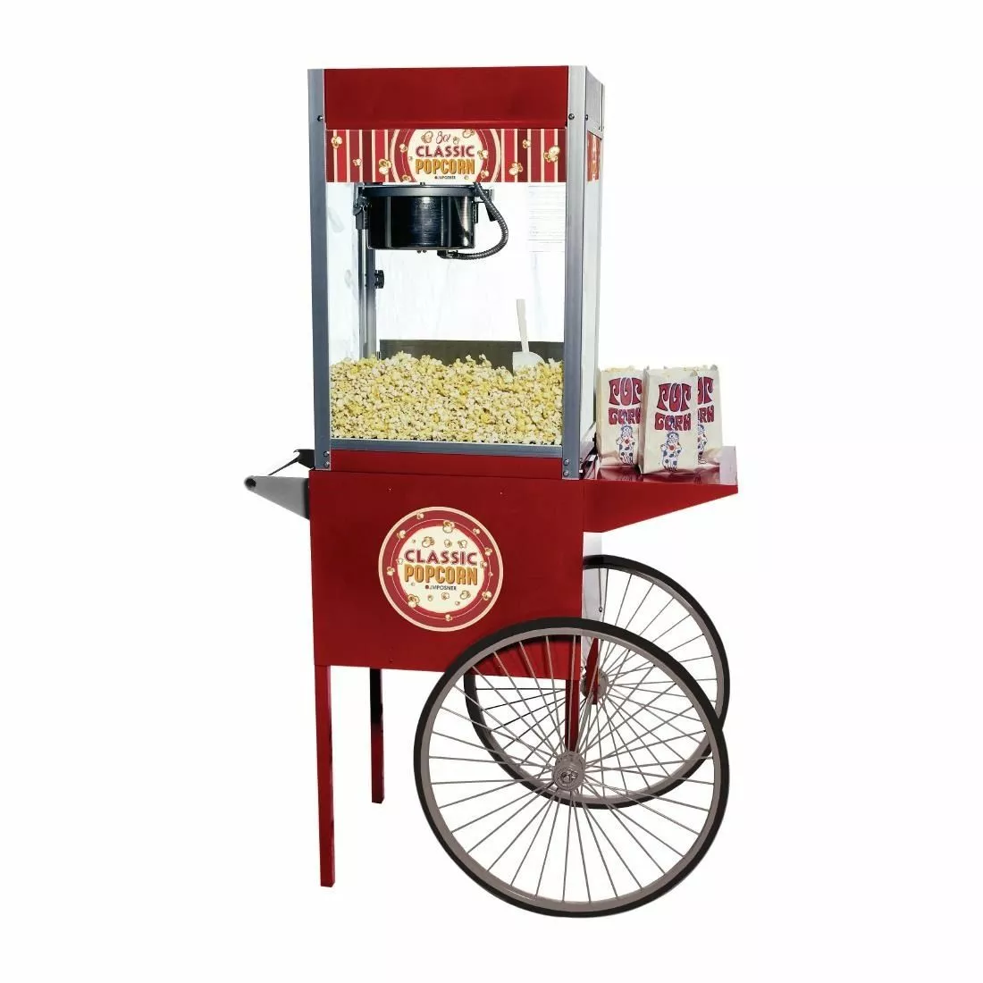 JM Posner Classic Popcorn Machine Top Section - DC011 2 JM Posner Classic Popcorn Machine Top Section - DC011 - Image 2