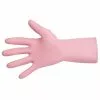 MAPA Vital 115 Liquid-Proof Light-Duty Janitorial Gloves Pink Large - FA290-L