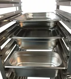 Empire Stainless Steel GN 15 Tier Trolley -Cooking Equipment shop stainless steel gn 15 tier trolley 1886 p5B25D