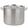Empire Stainless Steel Stock Pot With Lid - 25 Litre