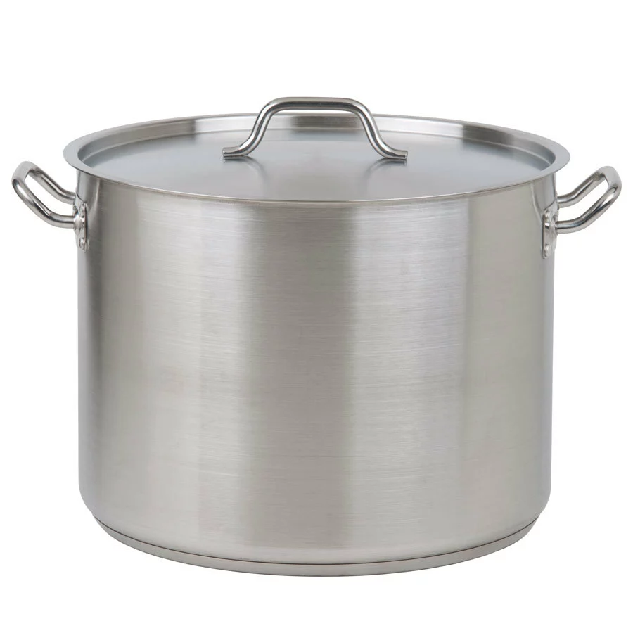 Empire Stainless Steel Stock Pot With Lid - 36 Litre 1 Empire Stainless Steel Stock Pot With Lid - 36 Litre