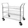 Vogue Chrome 3 Tier Wire Trolley - CC432